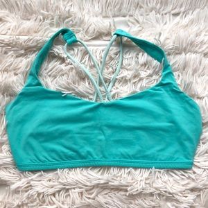 Lululemon Sports Bra in Seafoam Green